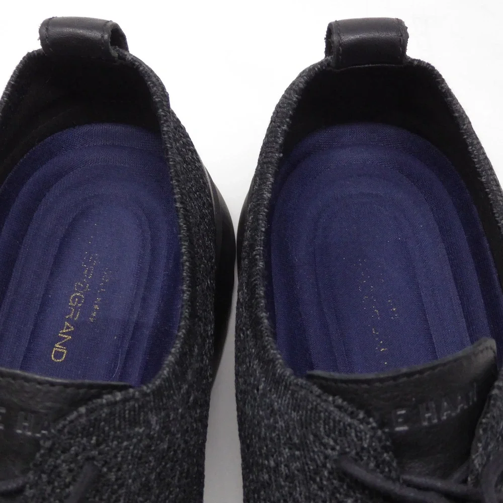 Cole Haan Mens ZEROGRAND Stitchlite Oxford Shoes Black C28383 Size 12